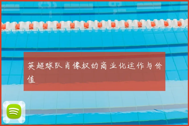 英超球队肖像权的商业化运作与价值