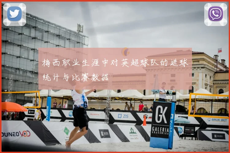 梅西职业生涯中对英超球队的进球统计与比赛数据